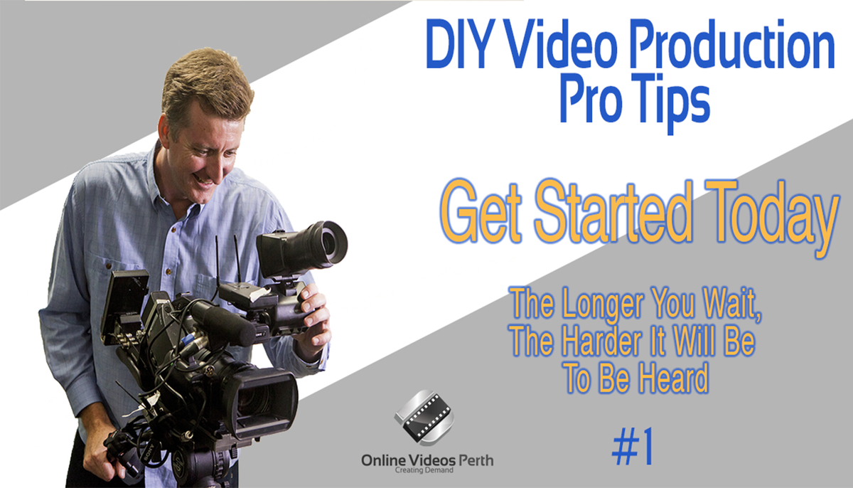 regsorrell's tweet photo. Thinking of going down the DIY Video production track?
The longer you wait, the harder it will be to get started and get an ROI
DIY Tips here: https://t.co/lqiW5n20O8
#VMPerth #VideoMarketing #OnlineVideosPerth https://t.co/LtOkgIkUuU