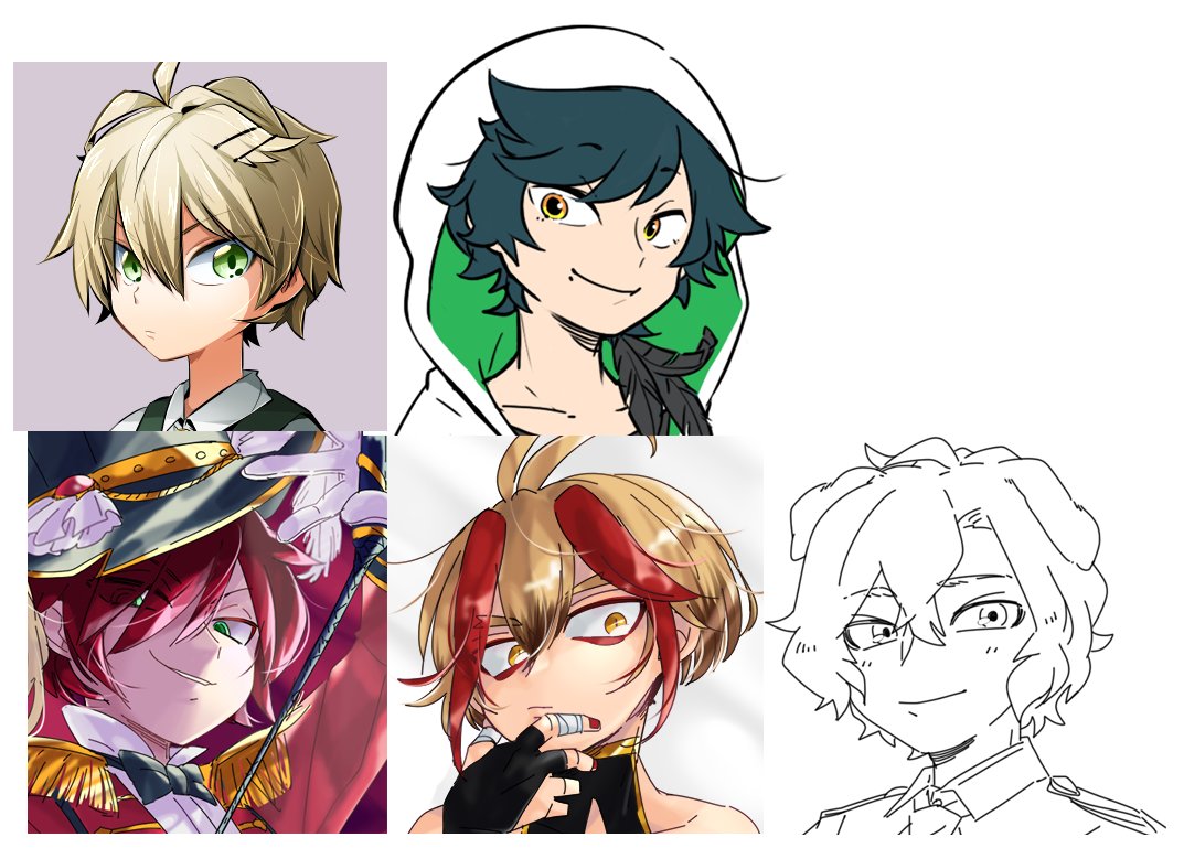 Cz 万人受けっていう意味で顔面偏差値の高い人たちはこの辺り いわゆるイケメン枠 烏兄弟は範囲外 Cznoko