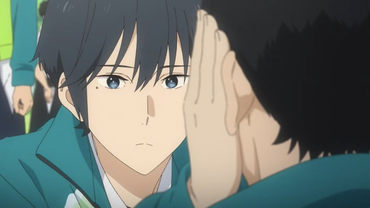 りちゃ Ar Twitter ツルネ 12話 マサさんが事故と聞いて 自分を責めて 1人思い詰めてる湊 そこに幼馴染 静弥のほっぺ挟み 静弥の一言で どれだけ湊が楽に なったのか 静弥ありがとう