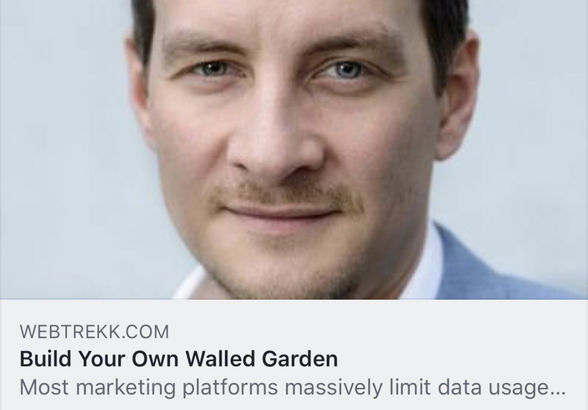 VCDEvp's tweet photo. #Webtrekk.de - Webtrekk founder, Christian Sauer, believes we should learn from the big marketing platforms and create our own alternate ecosystems using our own data-pools. #customeranalytics Webtrekk #datalover https://t.co/aoPAwWCDtW