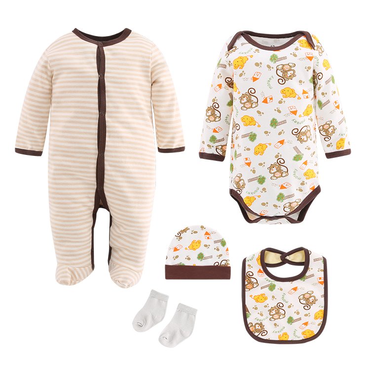 LittletalentC's tweet photo. Newborn baby clothes 5 pieces in 1 set.
100% cotton, soft fabric to care baby skins.
Any questions and demands please feel free to contact us☺️☺️.
#babyclothing #babygirl#baby #babyfashion 
#babyclothes #kidsclothing #babyboy#kidsfashion #toddler #babystyle #momlife#babies https://t.co/QQygct2fmn