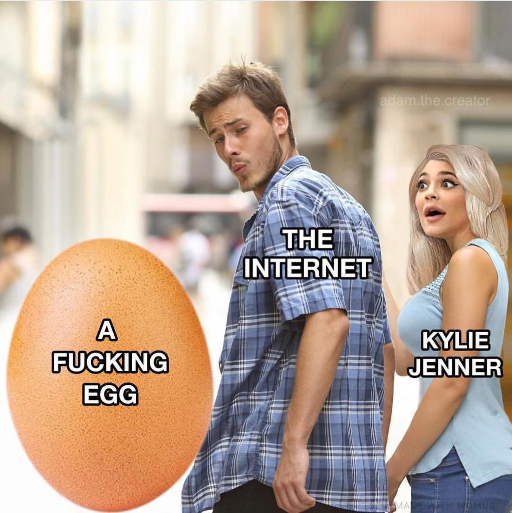 memescentrai's tweet image. The Egg That Broke The Internet