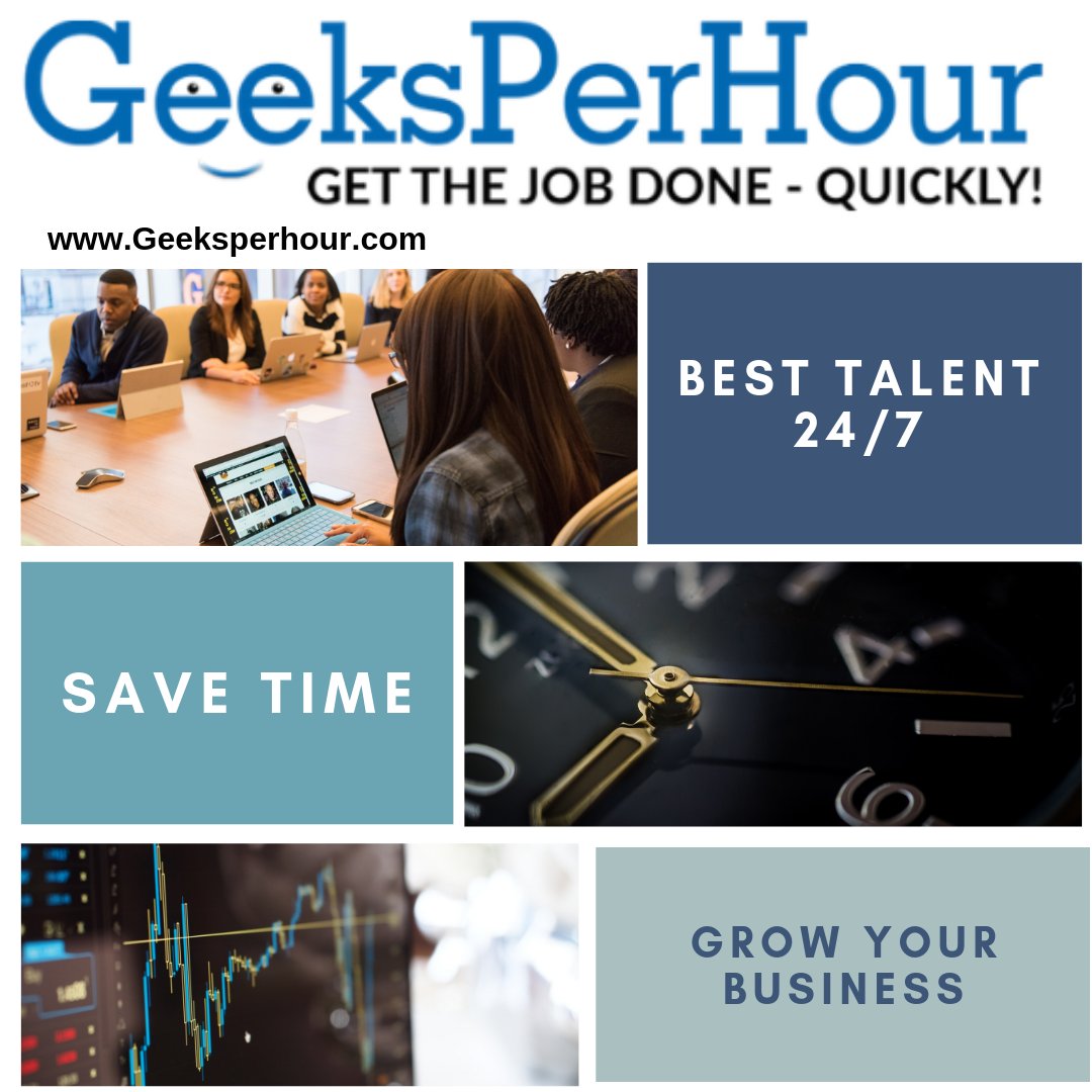 GeeksPerHourCom's tweet image. Grab the best freelancers and the best services.

Post a job and get the best freelancers geeksperhour.com/post-a-job

Freelancers just connect us here: geeksperhour.com/join-gph

Write us: support@geeksperhour.com

#geeksperhour #gph #freelancer #best #service #upwork #peopleperhour
