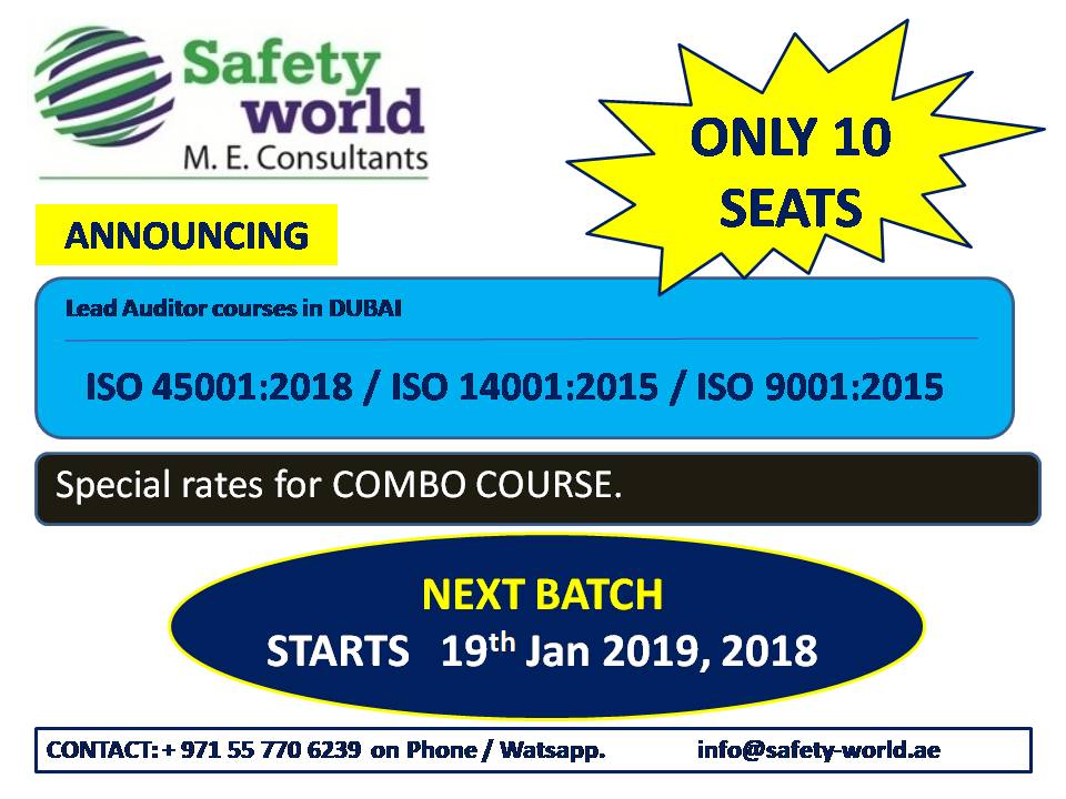 SAFETYWORLDME's tweet photo. The SAFETY WORLD TRAINING - Knowledge for a Lifetime https://t.co/9g0ZSNs8Eh