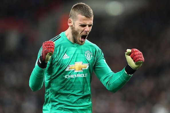 BBCSport's tweet photo. David de Gea is clearly not from this planet.

https://t.co/TUP3WyEAwR #TOTMUN https://t.co/JyjKEwNoSq