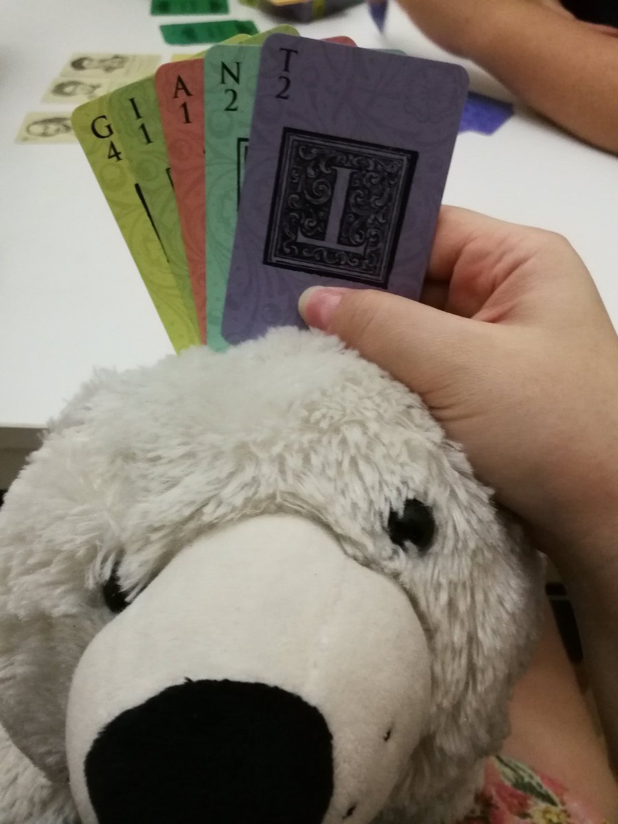 hellenus's tweet image. Colin is a... #boardgamebear #MovableType