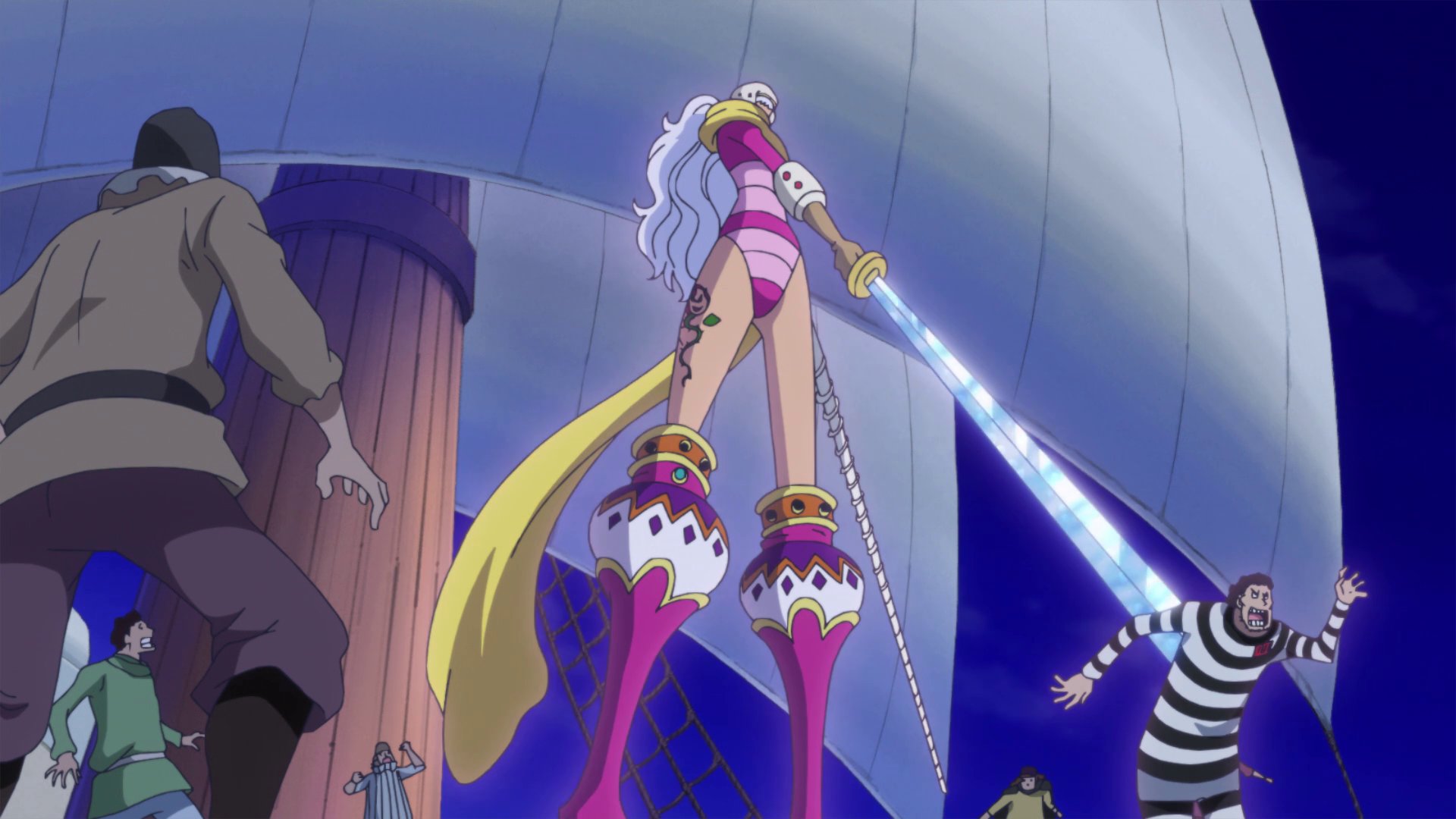 Rsa Smoothie And Her Sword Can Grow In Size By Draining People S Liquid This Wasn T Explained In The Manga Onepiece Episode 868 T Co Nx2zg5ztyi Twitter