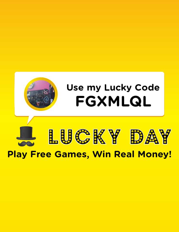 lem_75's tweet photo. With @LuckyDayApp, every day is a chance to win real money and prizes by playing FREE games! Use my Lucky Code 'FGXMLQL' to get started https://t.co/08mNzZBlnd https://t.co/Cp4QOqfjcY