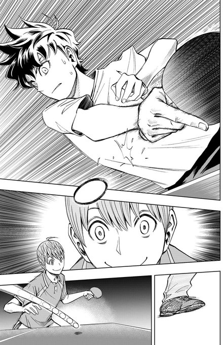 加治佐 修 卓球マンガ スリースター サイコミ連載中 Kajisaosamu さんの漫画 84作目 ツイコミ 仮