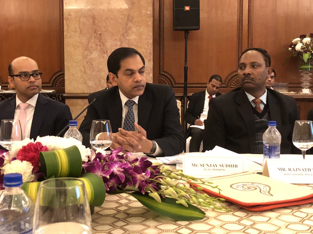 First day of <a href="/IEA/">International Energy Agency</a> team visit for fascinating in-depth Energy Policy Review #India, kicking off w/ <a href="/NITIAayog/">NITI Aayog</a> &amp; <a href="/PetroleumMin/">Ministry of Petroleum and Natural Gas #MoPNG</a> led by Joint Secretary <a href="/JsicPng/">Jsic.png@India</a>. Learning a lot from open discussions