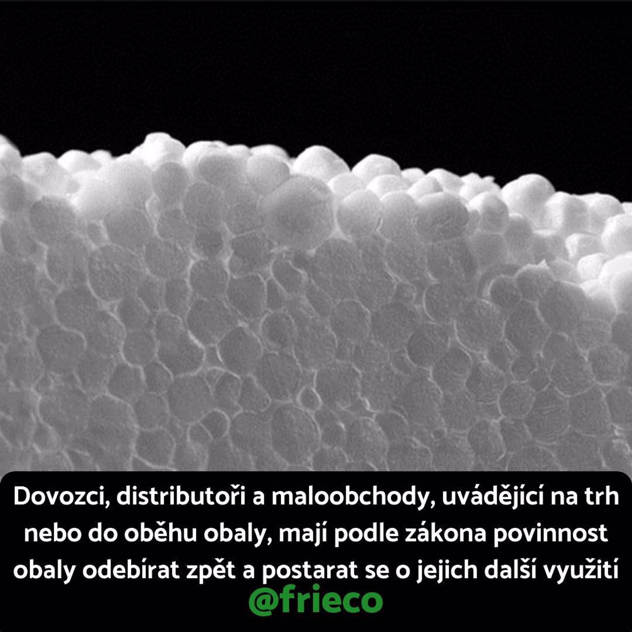 Expanded polystyrene texture
