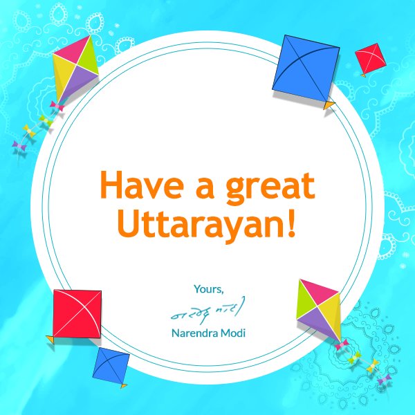 narendramodi's tweet image. Happy #Uttarayan. 

May you all scale new heights of progress in the times to come.