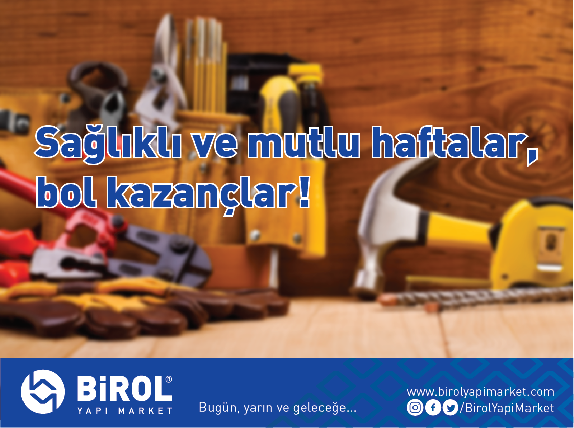 BirolYapiMarket's tweet photo. Sağlıklı ve mutlu haftalar, bol kazançlar! https://t.co/7imzQTVGqw