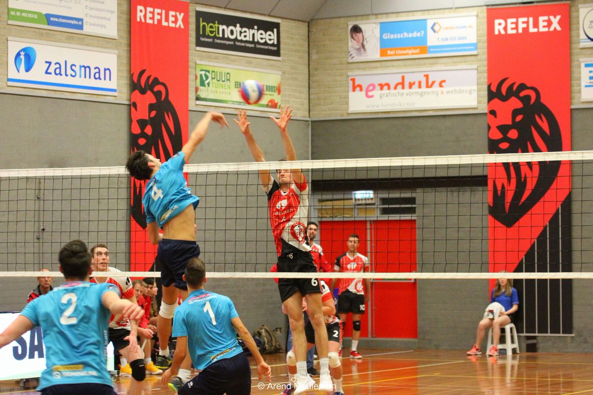 Opnieuw winst voor Zalsman Reflex heren 1 - is.gd/vSXjoW #Sport #Volleybal