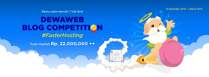 BVOICE_RADIO's tweet image. Blog Competition dari Dewaweb masih dibuka nih sampai tanggal 28 Februari 2019!
Yuk sebarkan informasi tentang pentingnya #FasterHosting melalui Dewaweb Blog Competition dan raih hadiah total senilai Rp. 22.000.000.

Cek info selengkapnya di bit.ly/bc-fasterhosti…