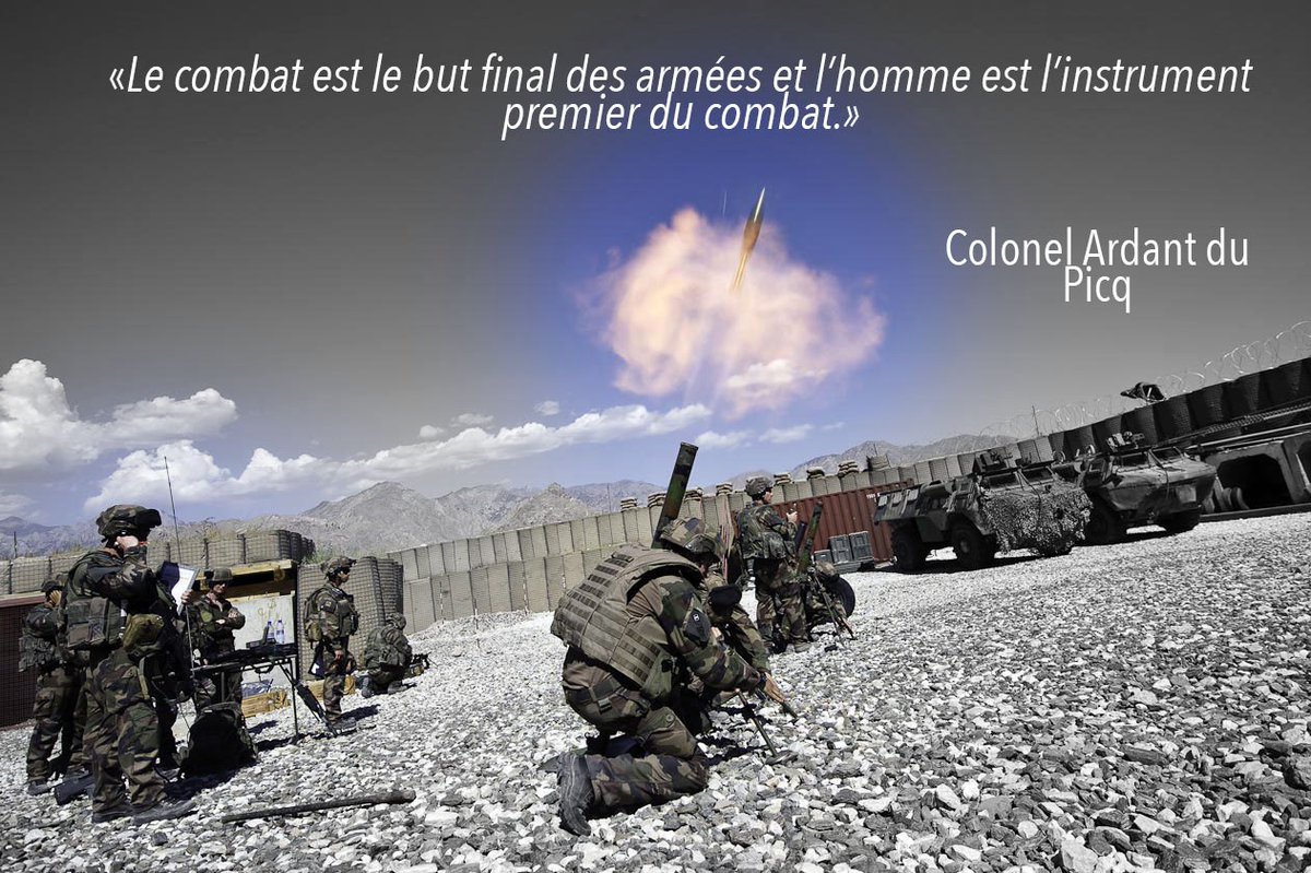 Armee De Terre Al Twitter Citation Le Combat Est Le But Final Des Armees Et L Homme Est L Instrument Premier Du Combat Colonel Ardant Du Picq Colonel Et Theoricien Militaire T Co Ftuuyqwrsq