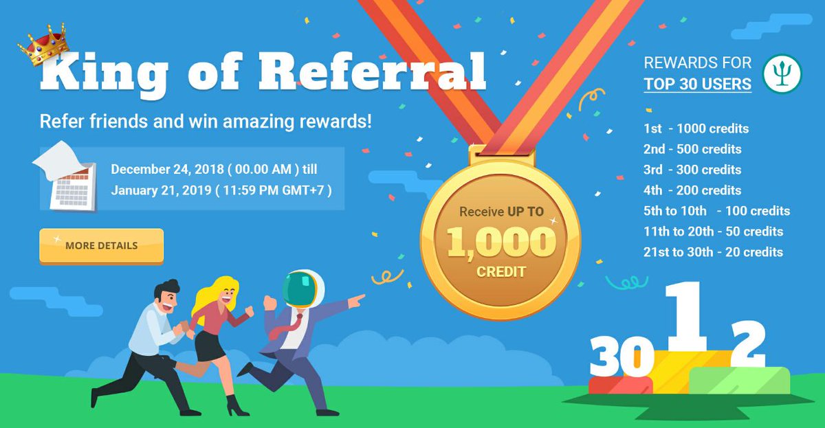 IvnToken's tweet photo. King Of Referral Event!
Event period: 24.12.2018 to 21.01.2019 (GMT+7)
for more details https://t.co/fuh4JEjtM5
invite more to get more and win the FIRST REWARD!!
#IVNTtoken #IVNTclub #reward #airdrop #Blockchain https://t.co/qiEXFPlRSO