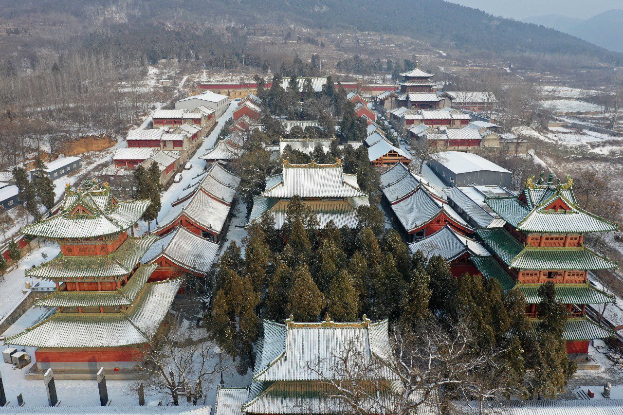 Китайский монастырь Шаолинь