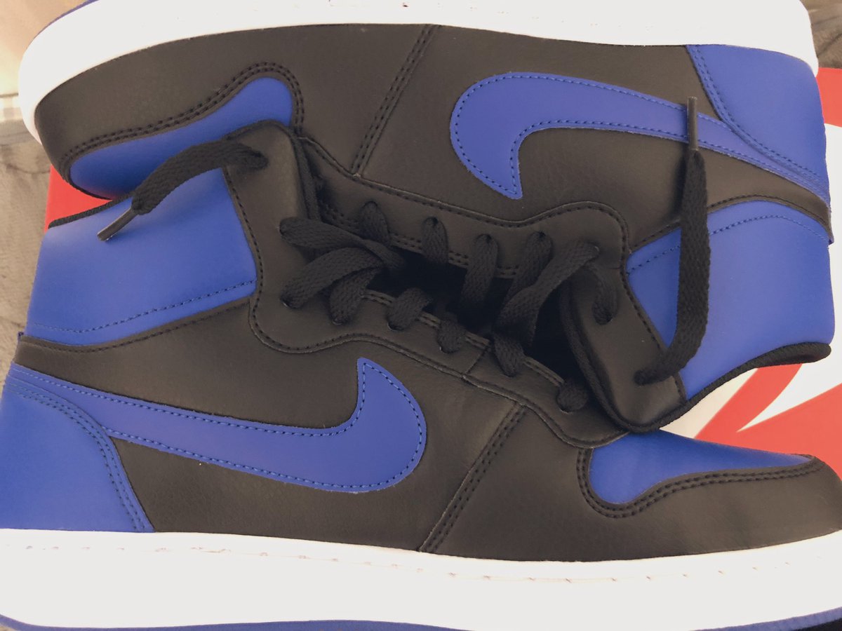 nike ebernon mid blue