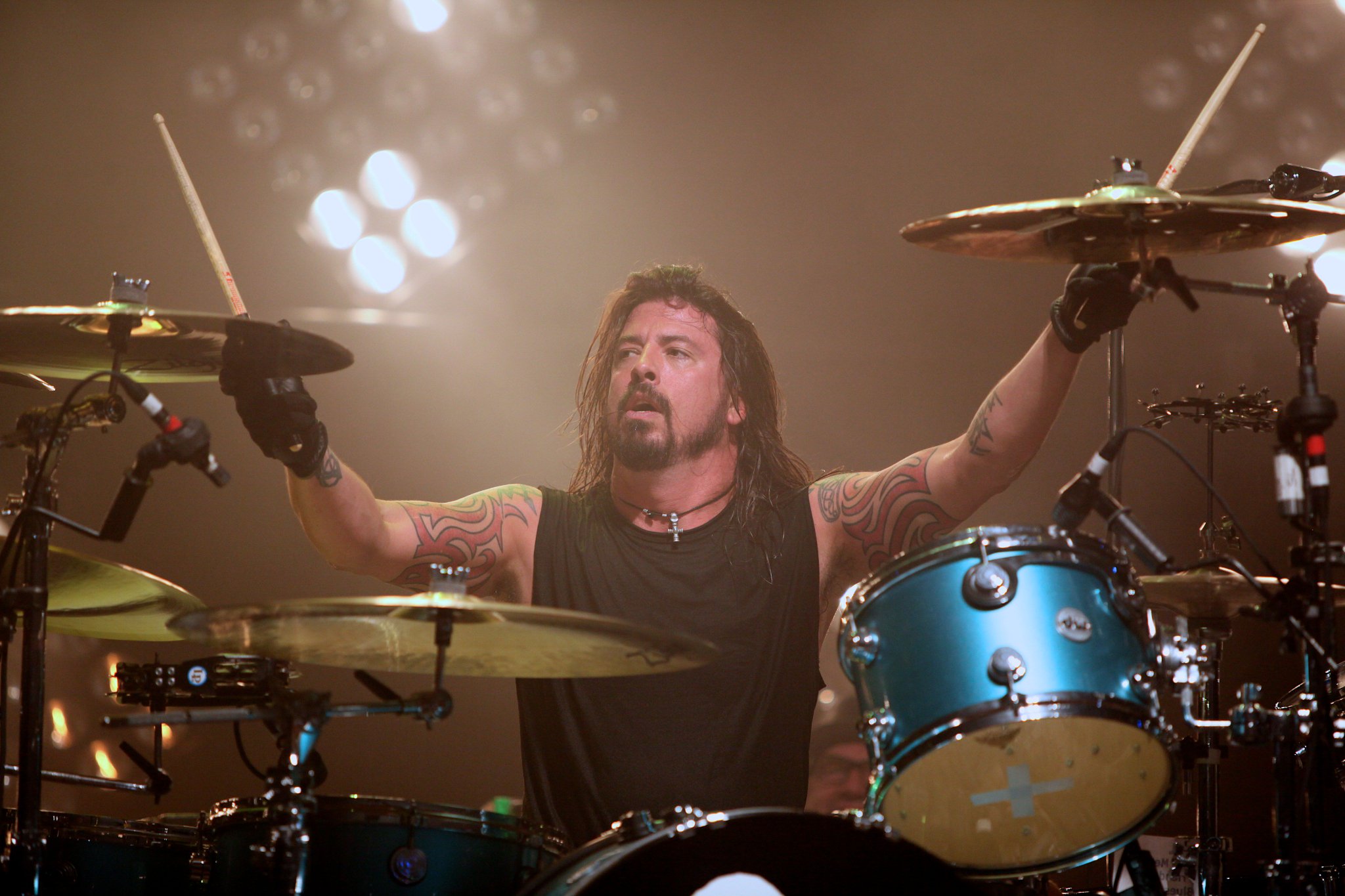 Happy 50th birthday Dave Grohl     gig, March 2010 by 