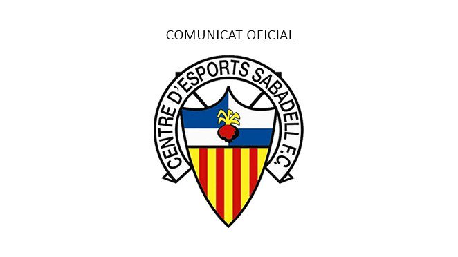 [COMUNICAT OFICIAL del <a href="/CESabadell/">CE Sabadell 🧅</a>] 

📄 El Centre d'Esports Sabadell FC ha decidit rescindir el contracte a Toni Seligrat com a entrenador del primer equip

👉🏻 bit.ly/2CihkcJ

🔵⚪️