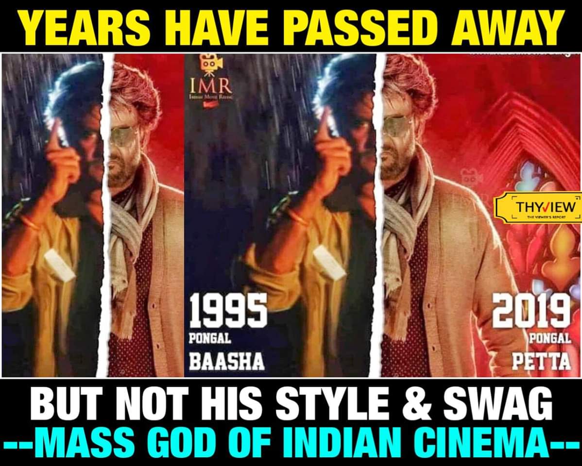 Thyview's tweet photo. Rajinikanth

#Rajinikanth #Peta #PettaTelugu #Baasha #Superstar #Rajini #PettaParaak @rajinikanth https://t.co/gVzkz1GsbN