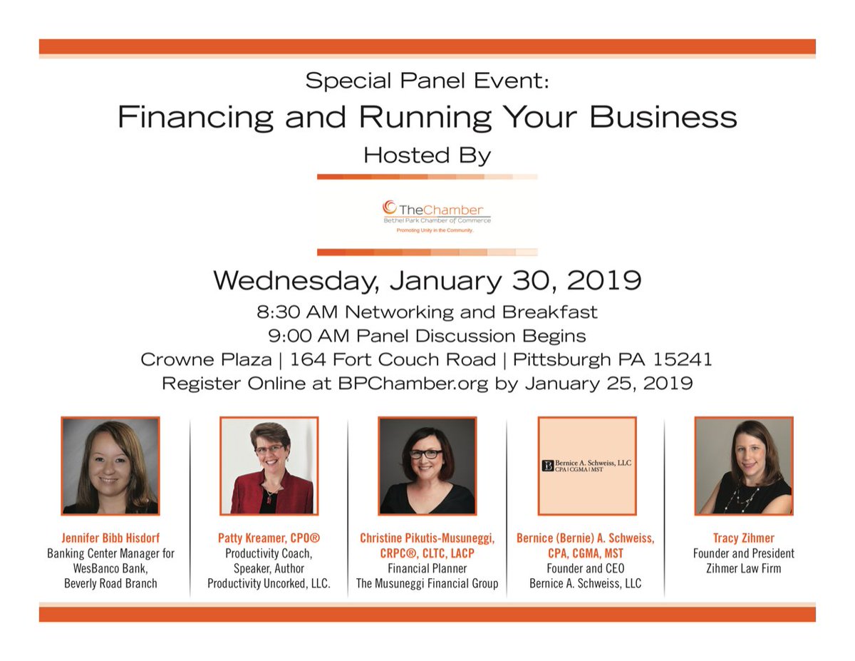 MFGPlanners's tweet photo. Christine Pikutis-Musuneggi featured at Chamber Event!  Don’t miss Christine as she serves on a panel “Financing and Running Your Business” on January 30. Learn more https://t.co/38fo1Ho7oX https://t.co/gWLhMkbMIc