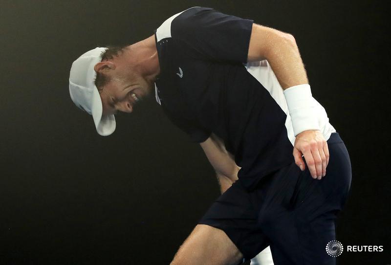 Andy Murray bows out of #AusOpen after epic comeback https://reut.rs/2Dahk0d