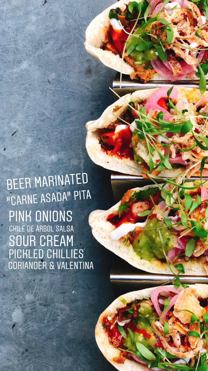 Lunch until 3pm. Dinner from 6... come and be one of the first to try guest 🥙 no 2 from <a href="/merielarmitage/">Meriel</a> / @clubmexicana