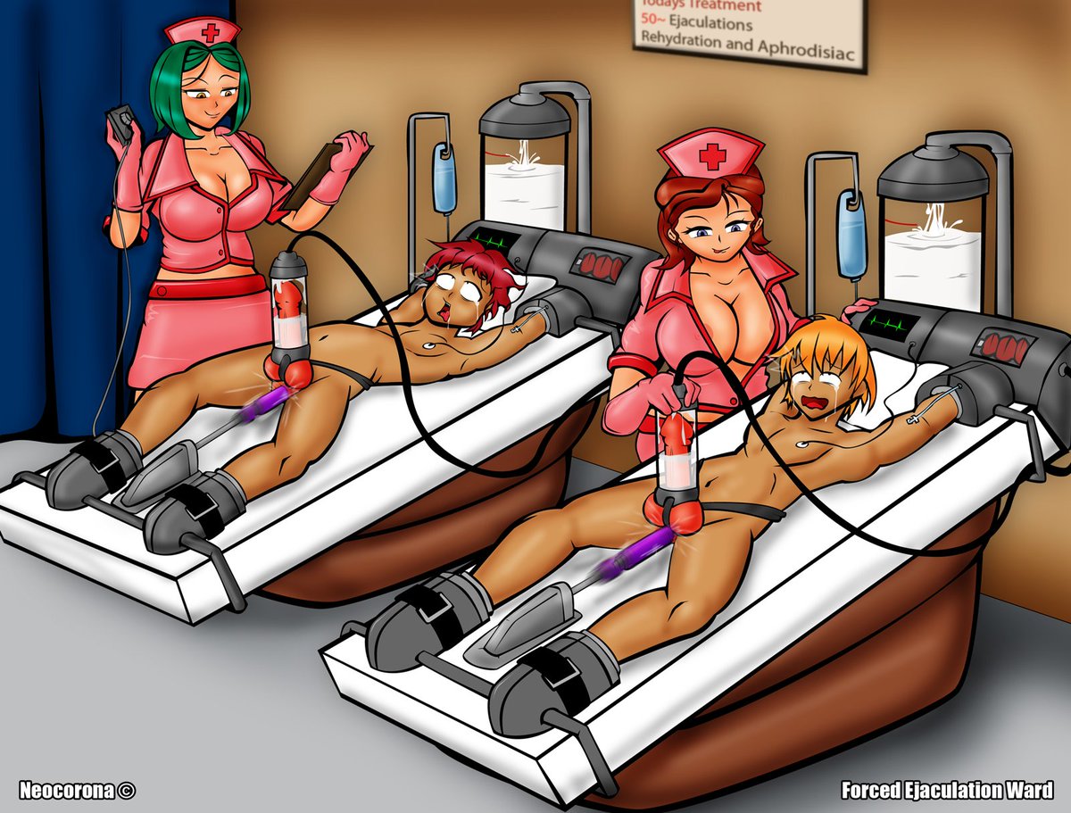 Various wards in the femdom hospital offer various specialized treatments. 