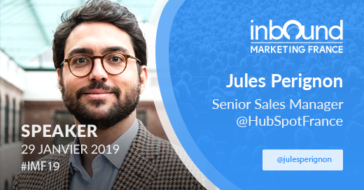 we_are_inbound's tweet image. [#IMF19] @julesperignon nous fait l'honneur d'être présent pour IMF ! Il vous parlera Marketing Automation lors de sa conférence en s'appuyant sur son expérience en tant que Senior Sales Manager chez @HubSpot ⚡
⚠️ Places limitées : hubs.ly/H0g6VG20 ⚠️