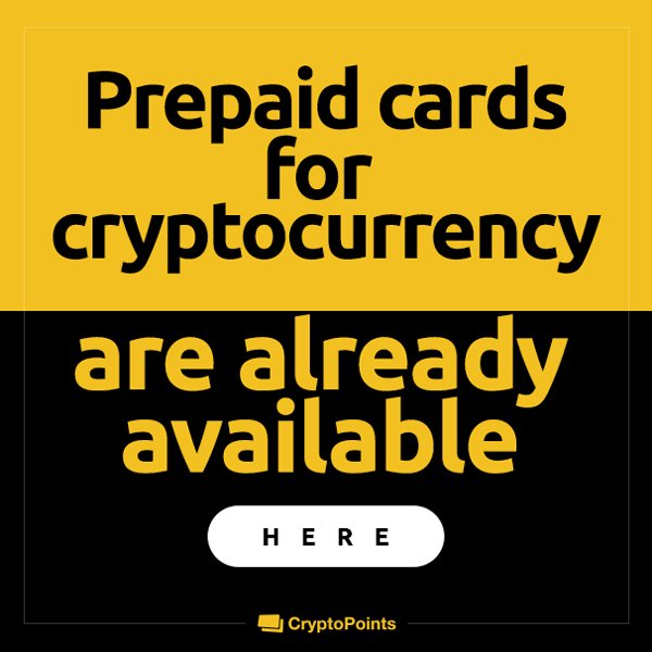 points_crypto's tweet image. Prepaid cards for cryptocurrency are already available - GetCryptoPoints

#crypto #cryptocurrency #bitcoin #ethereum #litecoin #cryptopoints #getcryptopoints