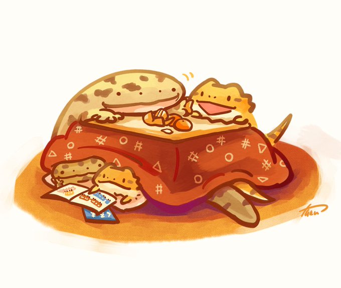 「kotatsu under table」 illustration images(Oldest)