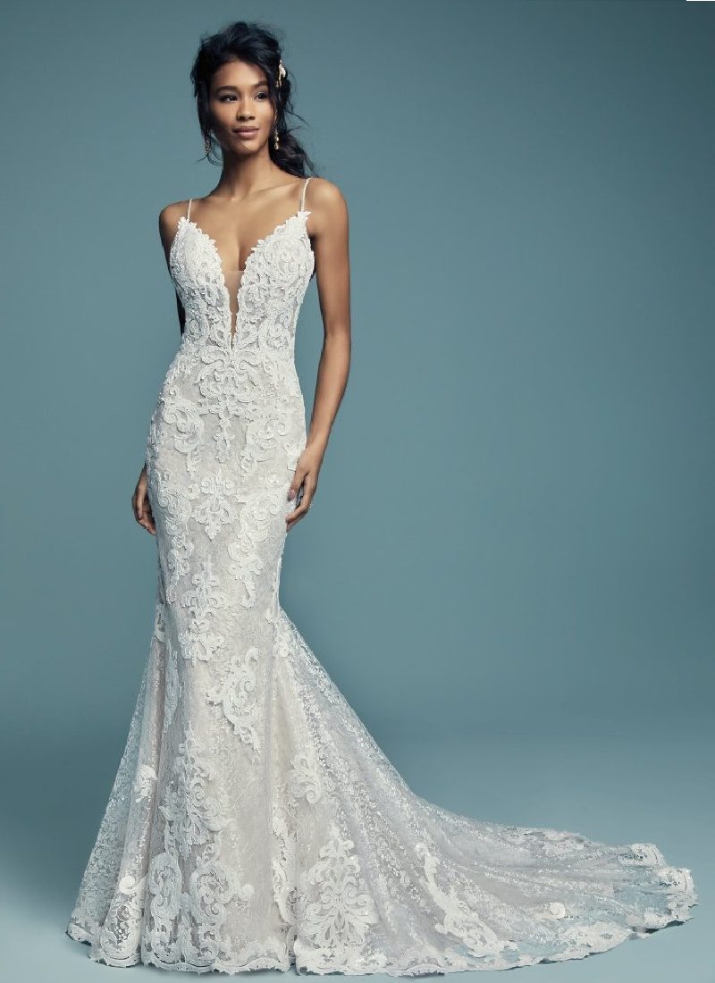 MDbridal's tweet image. Tuscany Lynette by @maggiesottero  💖

Showcasing a sweetheart neckline that features shimmering motifs, tulle, and allover lace. 

Available in our Hitchin store.

#weddingdress #maggiesottero #bride2019