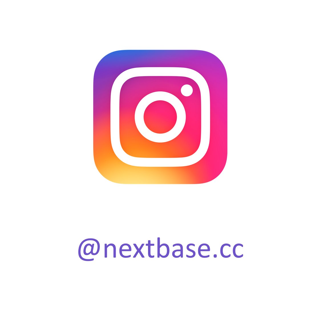 Nextbase_cc's tweet image. Folg uns auf Instagram! #instagram