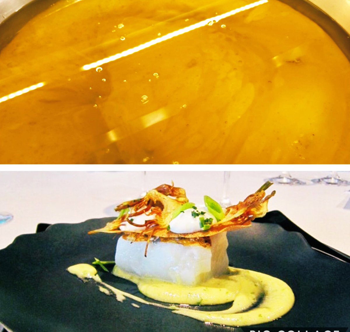 Una curiosidad..🤔¿porqué se llama Pil-Pil?Según dicen por el ruido que produce el bacalao al moverlo en una cazuela de barro para emulsionar la salsa.
#familiaurrechu #urrechu #cielodeurrechu #akangasbyurrechu #restaurantes #restaurantesmadrid #gastronomia #food #foodlover