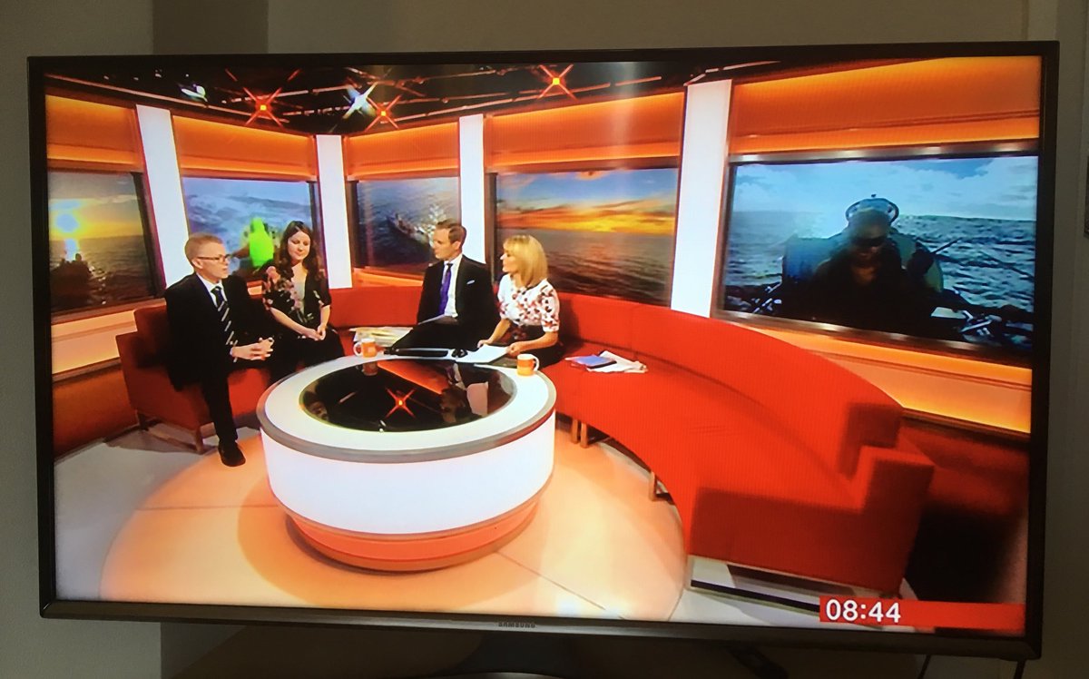 OBU_Nutrition's tweet photo. @Dr_ShellyC is on @BBCBreakfast! Talking all things @RowOcean.  #NutritionIsAScience #Parkinsons #research https://t.co/JjvRQ2isSt