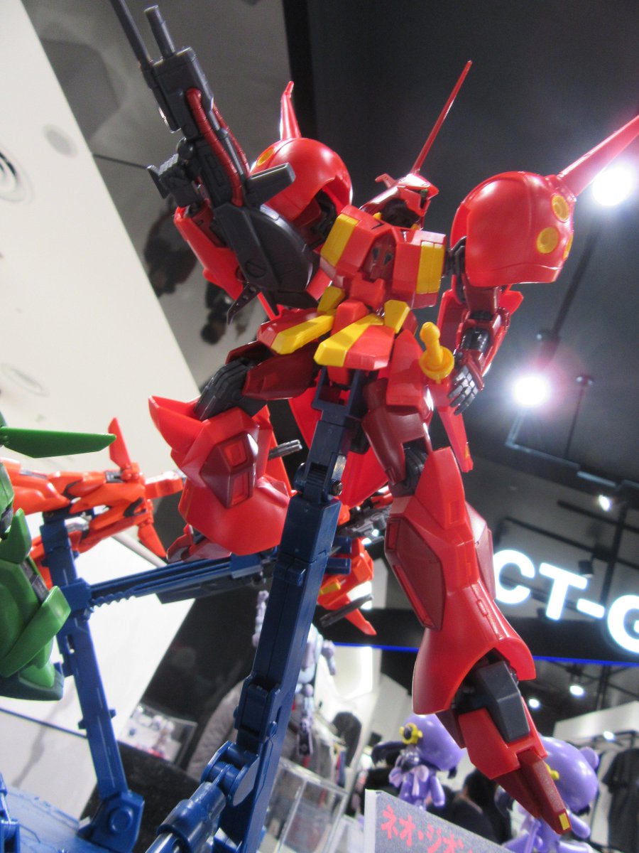 HGUC 1/144 R・ジャジャ」 ガンダムベース東京ショップゾーンで好評