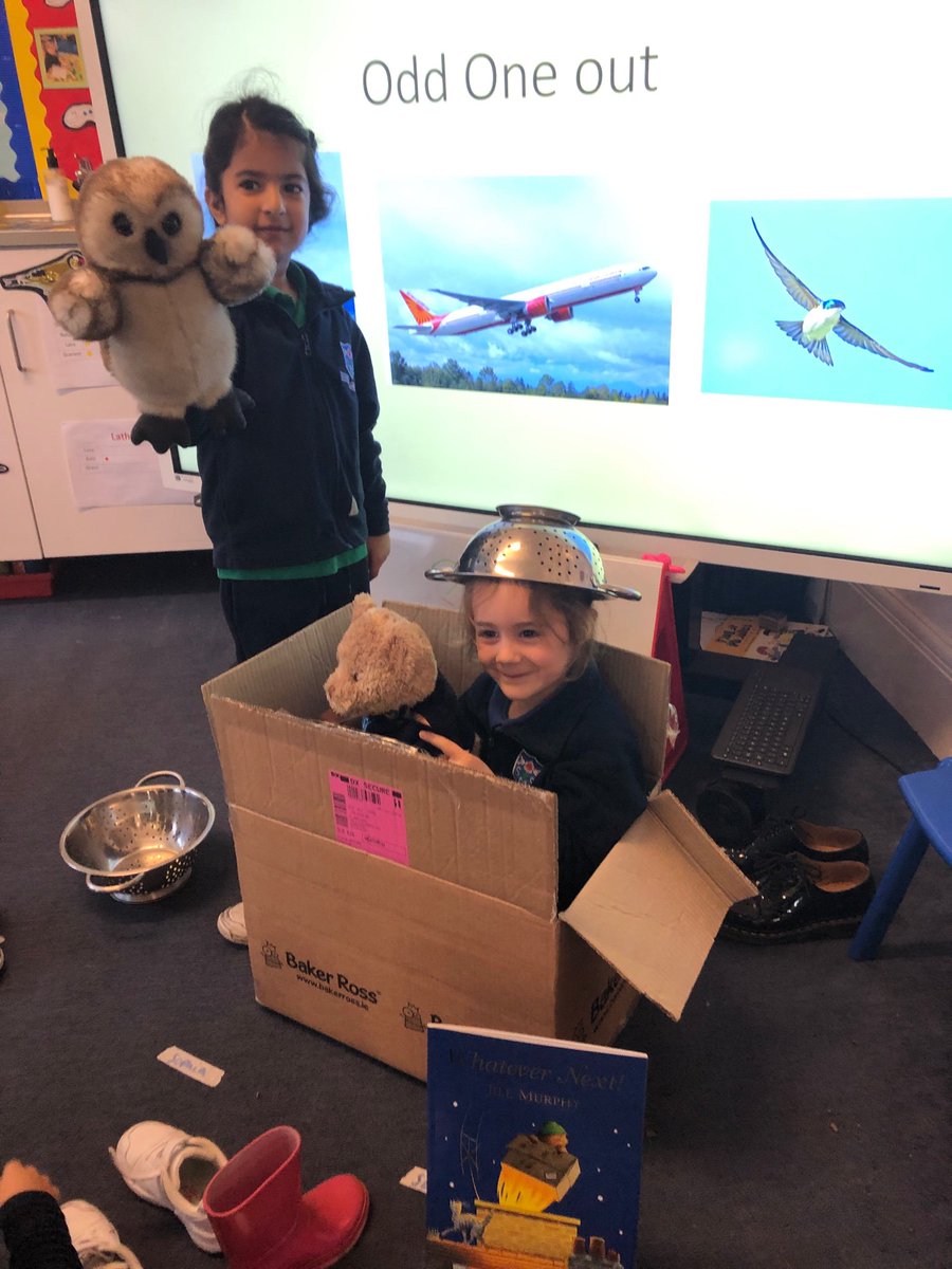 StMarysGXPrep's tweet image. Early Years are enjoying acting out the story of #whatevernext this morning. #space #eyfs #drama