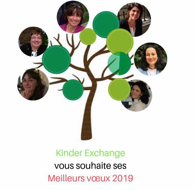 #kinderexchange wish you a happy New Year 2019