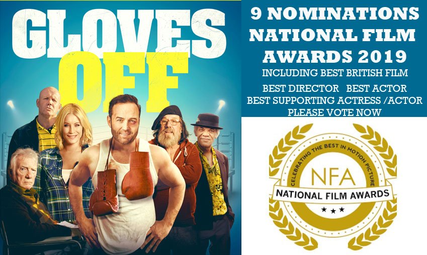 MoliProductions's tweet photo. So excited #GlovesOff has 9 Nominations @NATFilmAwards Please support and vote here https://t.co/pQrjpeYekj  @denise_vanouten  @BradMooreActor #RickyTomlinson #BestBritishFilm https://t.co/gXyDCPL99G