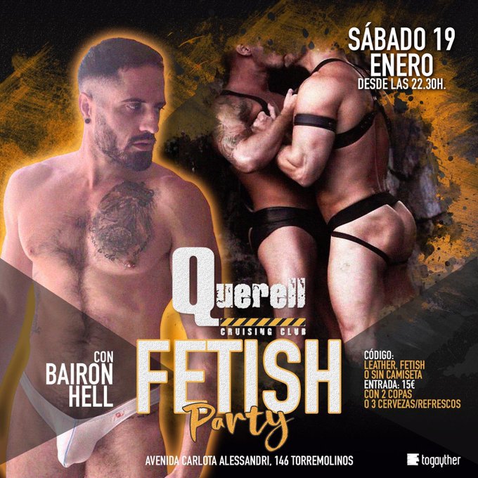 Os espero a todos en @Querelltorremol !! Vamos a tener una noche loca ? ? https://t.co/e27Jr7aqhA