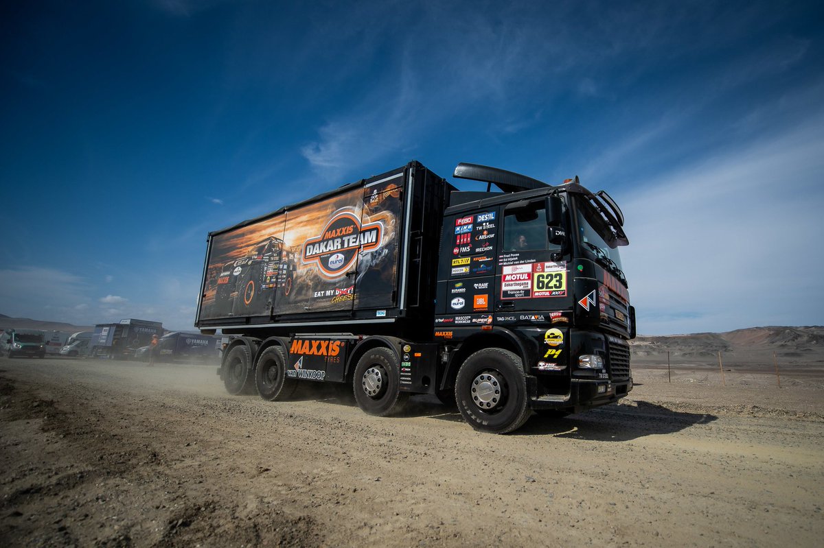 modulsystem's tweet photo. De race der races is weer in alle hevigheid losgebarsten!
Gelukkig beschikt team @MaxxisDakarTeam over een mobiele én efficiënte werkplaatsinrichting van Modul-System. https://t.co/7nl9AMBQc1
