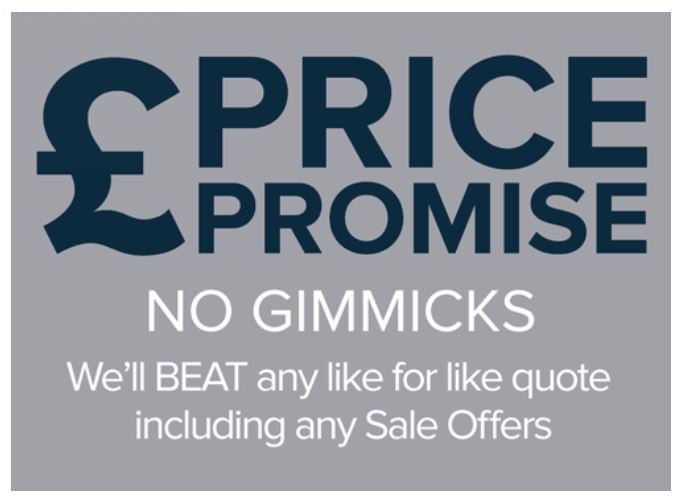 We're so confident of the value of our products that we are offer a 'Price Promise'. Find the same quality product and service commitment for less, within our service area, within 7 days and we'll REFUND the difference.

ergscotland.co.uk/price-promise/