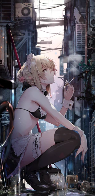 路地裏メイド
#FateGO #FGO 