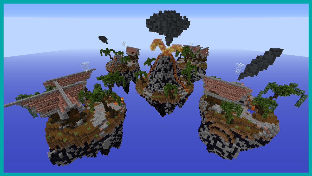 CubeCraftHelp's tweet image. Hopefully this map doesn't inter-erupt your gameplay! 😂
This 4 player map, Volcano, is now on our Chaos SkyWars mode.
Available on our Bedrock network, join today! 🎉
Read more about it here 👉 cbecrft.net/ChaosSkyWars