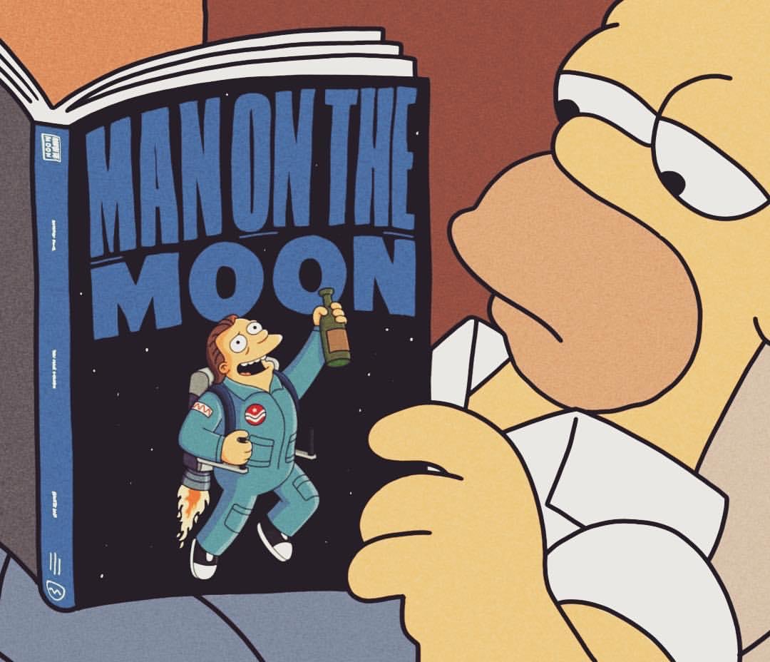 ArodSpainMedia's tweet photo. Do you know @manonthemoonmag ? #HommerSimpson read us https://t.co/OqBmjEYQ1R