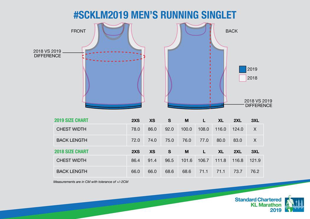 Undershirt Size Chart