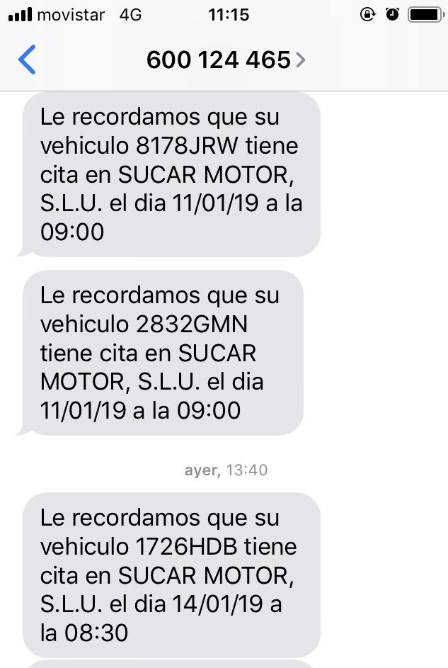 marisasarget's tweet photo. @HondaPrensa me colapsan con mensajes de coches que no son míos.Llamo para informar del error (nunca he dado permiso) y siguen haciéndolo.@AEPD_es hay empresas que no entienden la #protecciondedatos https://t.co/wqXFOmzFkq