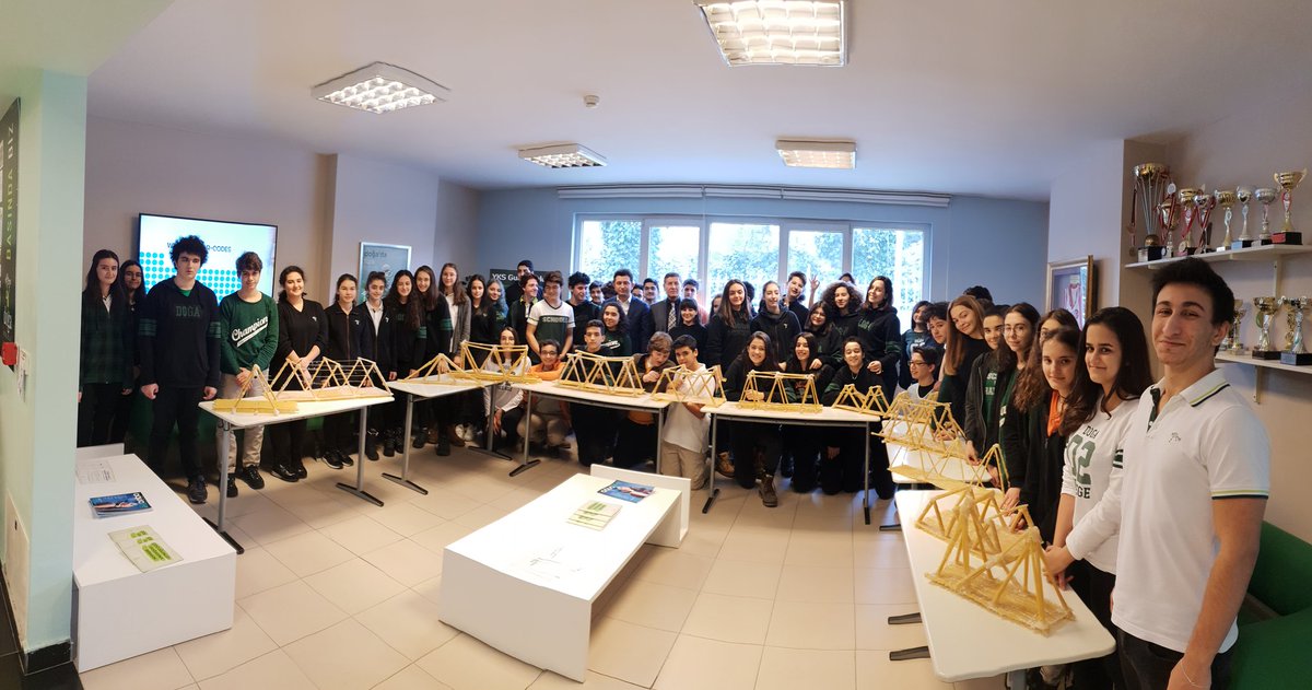 Kadıköy Doğa lise bölümü Spagetti Bridge sergimiz.@KadikoyDoga <a href="/MehmetKemalkoc1/">Mehmet Kemal koca</a> <a href="/rahmi_hazar/">Mustafa Rahmi HAZAR</a> <a href="/ilhan82bulut/">İɭђคภ ๒ยɭยՇ</a>